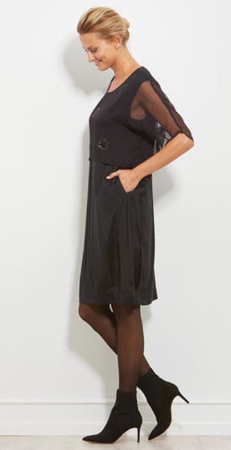 Side view of the Masai Ozia Party Dress from Arnotts