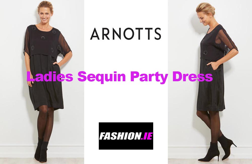 The latest in sequin party dress designs from Arnotts
