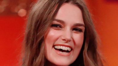 Why Keira Knightley hid her OBE letter