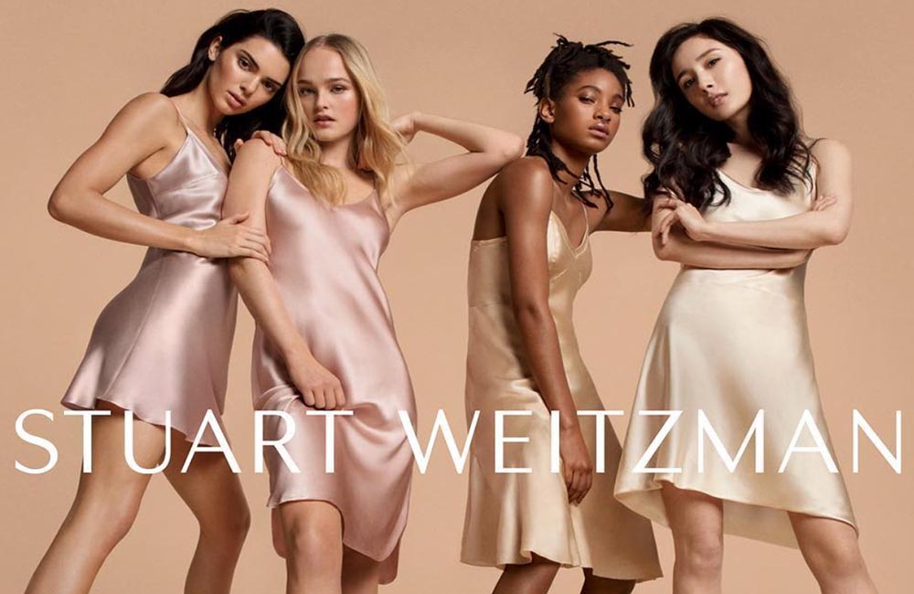 Celebrity line up for Stuart Weitzman SS19 campaign