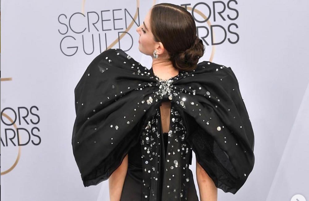 Alison Brie’s dress concerns at the Screen Actors Guild Awards 2019