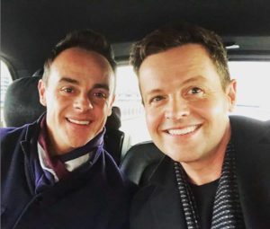 Ant and Dec pictured for the first time in nearly a year (Instagram photo)