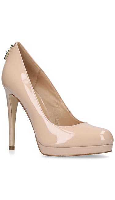 Antoinette Pink Pump Court Shoe From Michael Kors