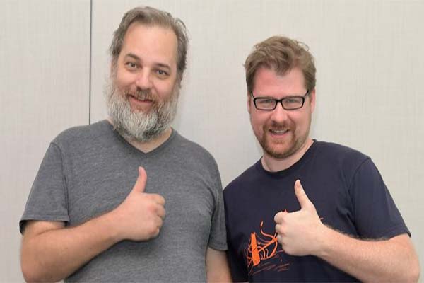 Dan Harmon and Justin Roiland