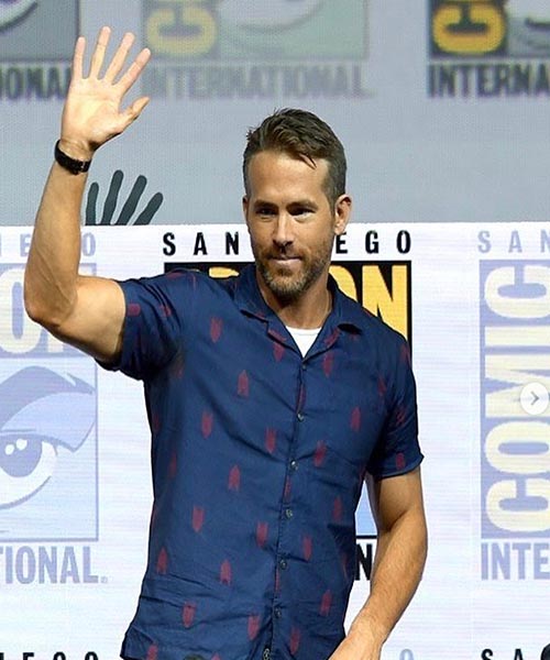 Deadpool actor Ryan Reynolds (Instagram 2018)