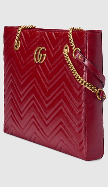 GG Marmont matelassé medium tote from Gucci