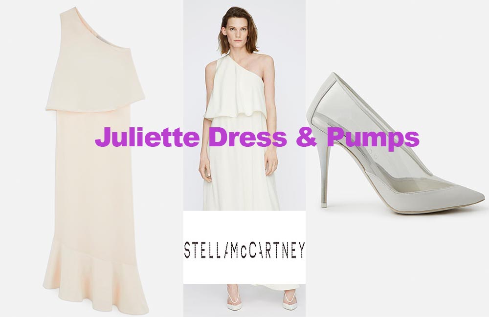 Juliette dress and pumps by Stella McCartney