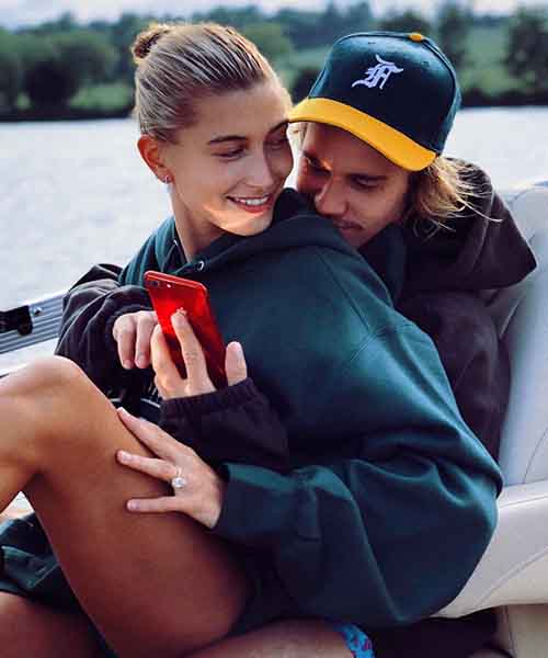 Justin and Hailey Bieber (Instagram)