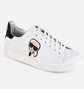 Kourt Karl Ikonik Lo Lace Shoe From Karl Lagerfeld