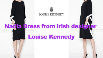 Nadia dress from Irish designer Louise Kennedy