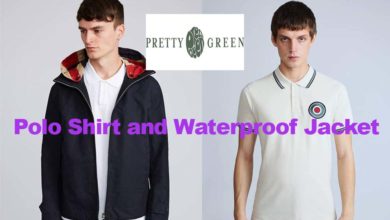 Polo shirt and jacket from Pretty Green