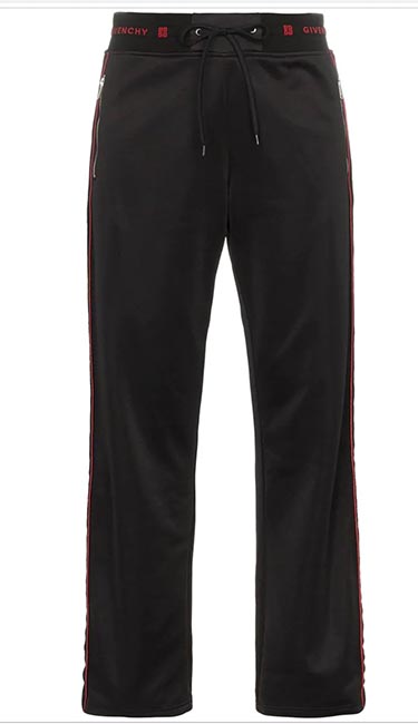 Side-stripe logo track pants from Givenchy