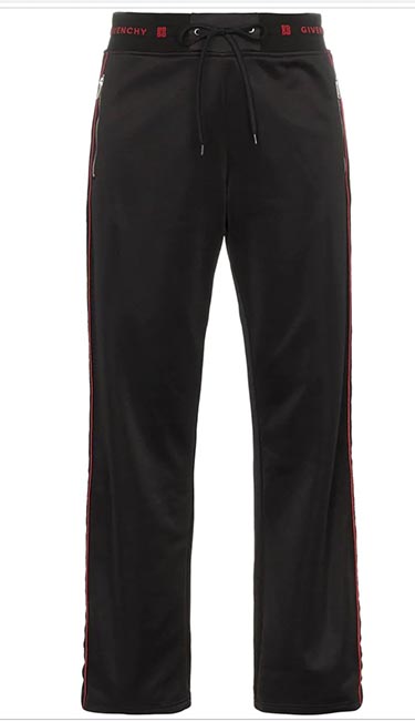 Side-Stripe Logo Track Pants From Givenchy