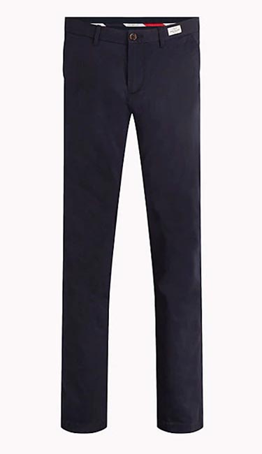 Stretch Cotton Chinos From Tommy Hilfiger