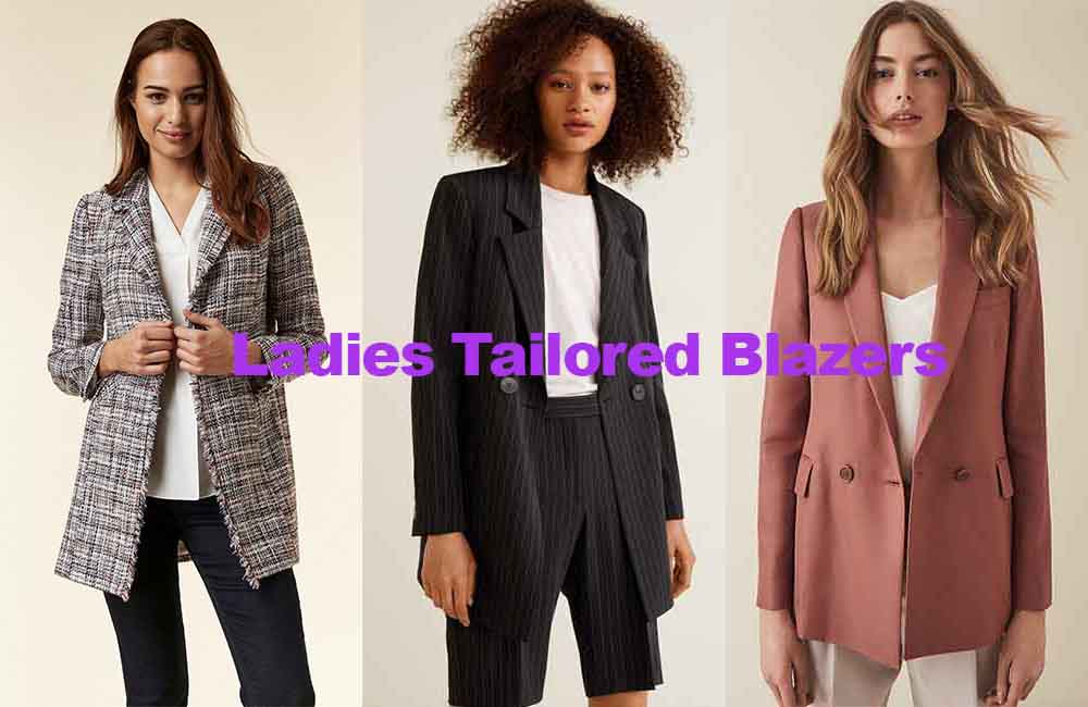 Fashion review latest ladies tailored blazers