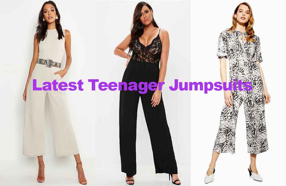 Fashion review latest wide leg teenage jumpsuits