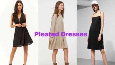 Fashion review latest in pleated dresses