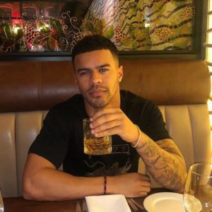 Jaydon is the twin brother of England and West Brom footballer Kieran Gibbs (Instagram photo)