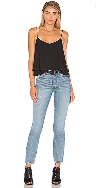 Ladies Karolina High-Rise Skinny Jean from Revolve