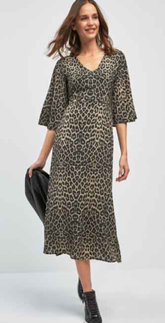 Print Midi Dress from Next