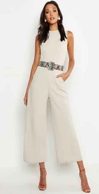 Tall Tailored Jumpsuit From Boohoo