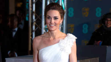 Duchess of Cambridge wears Princess Diana’s earrings to BAFTAs