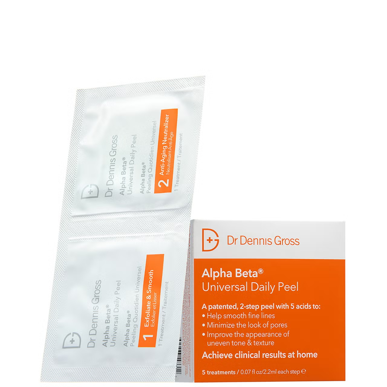 Dr Dennis Gross Skincare Alpha Beta Universal Daily Peel Pack of 5