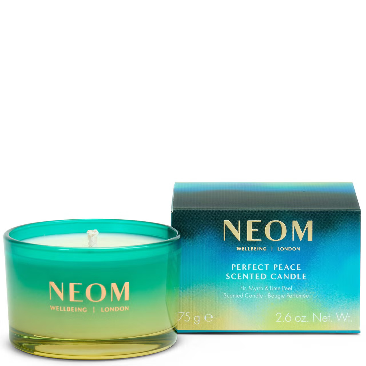4 Best Home Fragrance Gifts NEOM Perfect Peace Travel Candle 75g