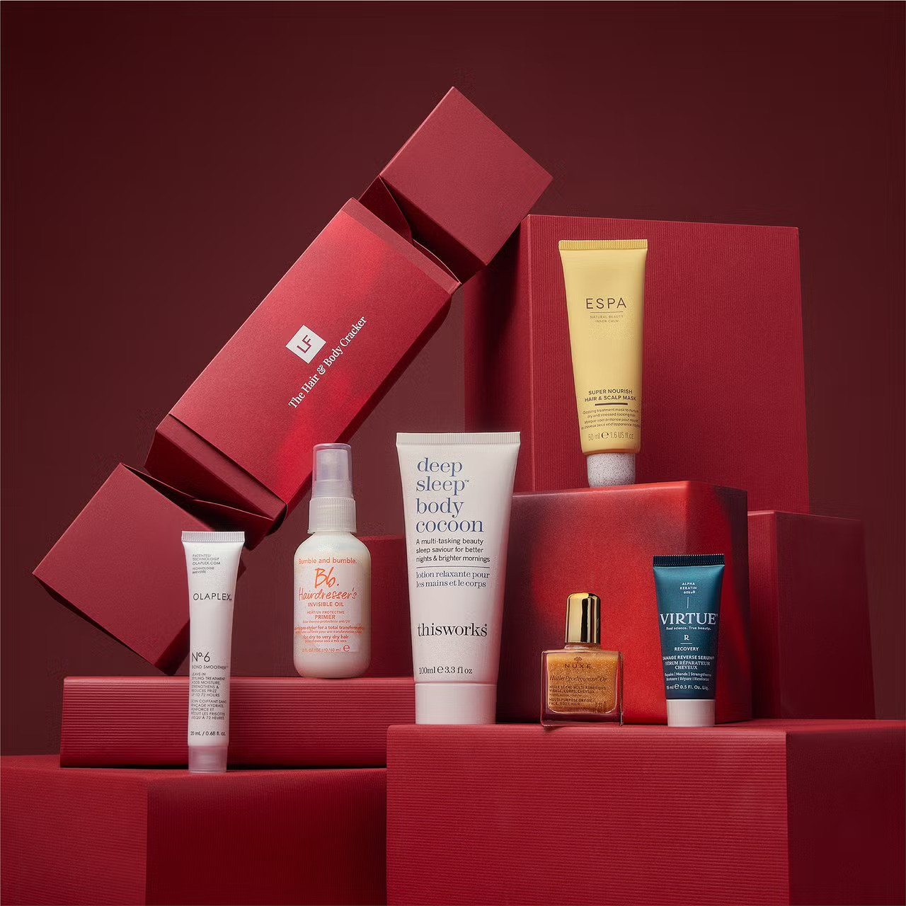 Hair and Body Christmas Cracker Beauty Box
