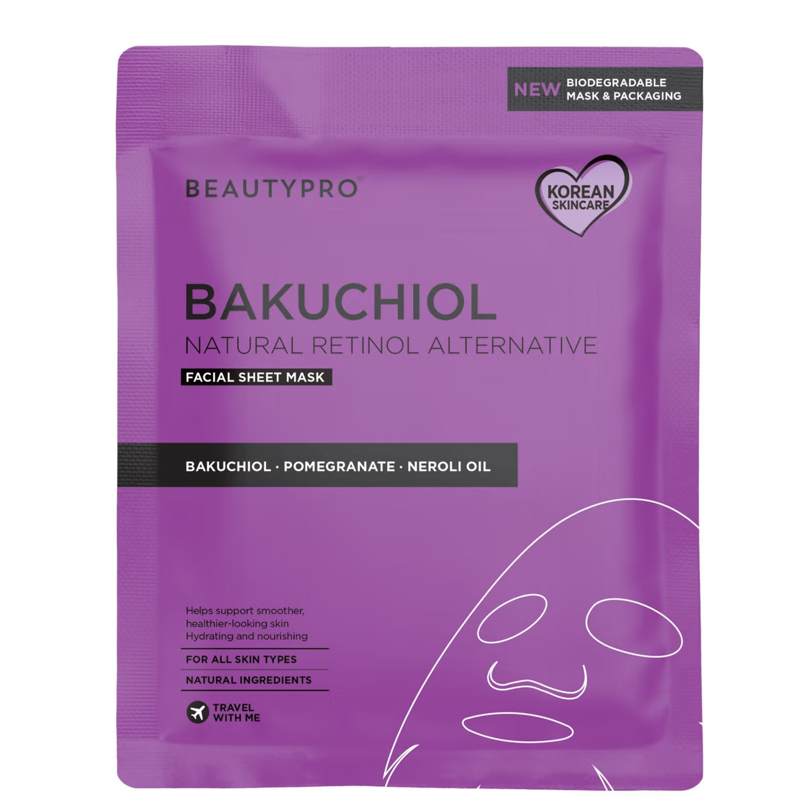5 Best Face Mask & Sheet Masks: Transform Your Skincare Routine BeautyPro Bakuchiol Face Mask
