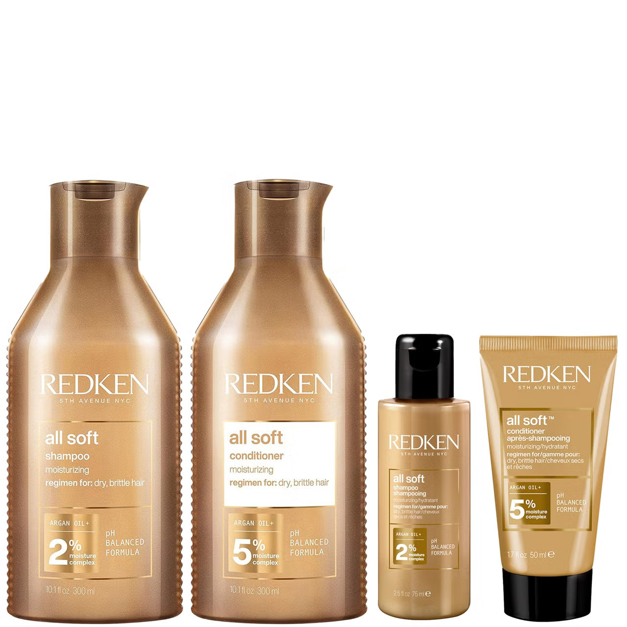 4 Best Hair Conditioners for Men for 2026 Redken All Soft Shampoo and Conditioner Bundle for Dry Hair