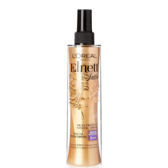 L’Oréal Paris Elnett Satin Heat Protect Spray Straight 170ml