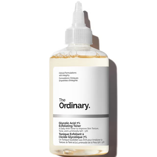 4 Best Uneven Skin Tone Skincare This May The Ordinary Glycolic Acid 7% Exfoliating Toner 240ml
